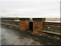 Rhyl sea wall before demolition