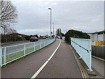 TL4658 : Cycle path - Coldham's Lane by Mr Ignavy