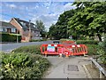 Closed footpath - Chapel Lane