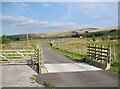 NY2837 : Cattle Grid, Burblethwaite by Adrian Taylor