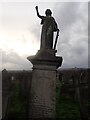 Looking to heaven in Greenwich Cemetery