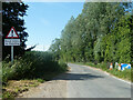 Canfield Road, liable to flooding