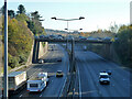 A23 bridge over M25, Merstham