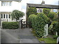 Public footpath off Main Street, Cononley