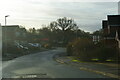 Siddington Road, Poynton, on a winter morning