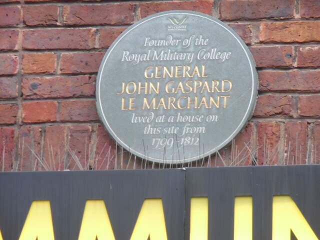 Plaque to General John Gaspard Le Marchant (1)