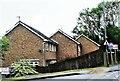 Houses at junction of Netherwood Close and The Ridge, Hastings