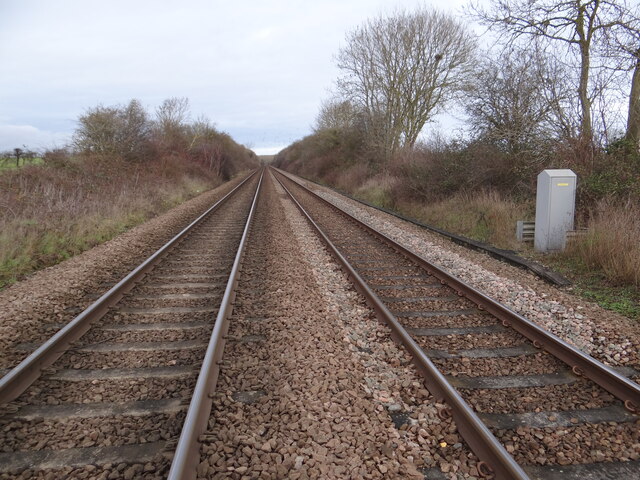 Railway looking north