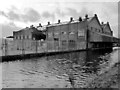 Derelict industrial building by the Grand Union Canal