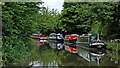 Narrowboat moorings in Rugeley, Staffordshire