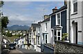 Looking down Heol Merswy, Borth-y-Gest