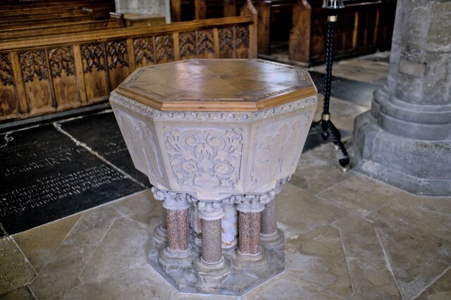 St Mary and St Nicholas: The Font