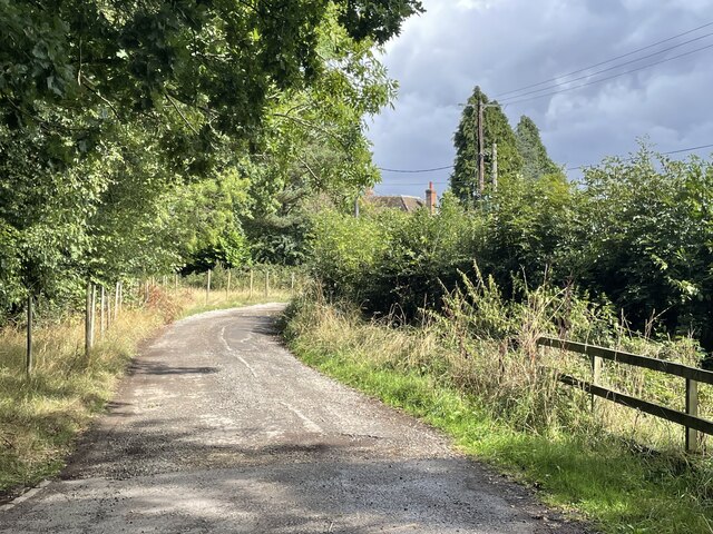 Entrance to Collier's Lane, Kingston Hill