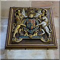 SO8932 : Royal Coat of Arms by Philip Halling