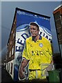 SE2633 : Leeds United mural on Whingate by Stephen Craven