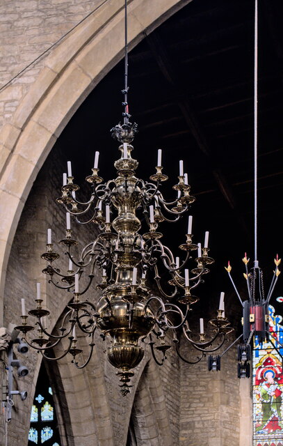 St Mary and St Nicholas: Candle Chandelier