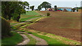 Track leading west towards High Burnham near Haxey