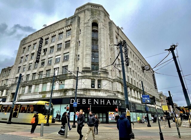 Old Debenhams Store, Manchester © Mike Parker :: Geograph Britain And ...