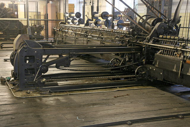 Coldharbour Mill - spinning mule