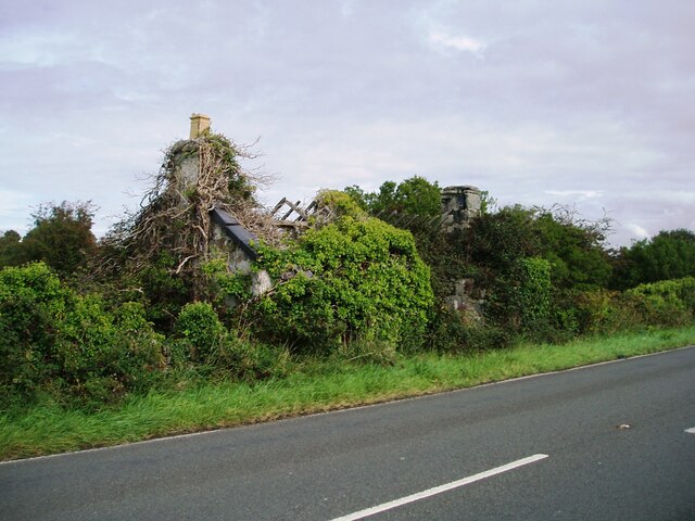 Ruined Cottage on the A5 Near Star