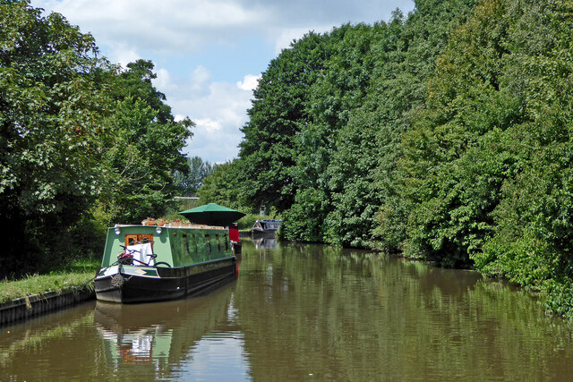 Narrowboats near Great Haywood,... © Roger D Kidd :: Geograph Britain ...