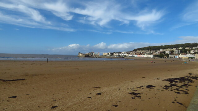 Seafront At Weston-super-mare With View © Colin Park Cc-by-sa 2.0 