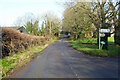 SU3638 : Longstock Road by junction with Longstock Park Road by Robin Webster