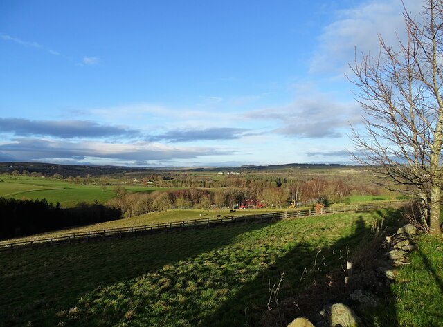 View across the Derwent Valley