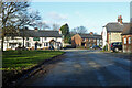 The centre of Shalbourne with The Plough inn