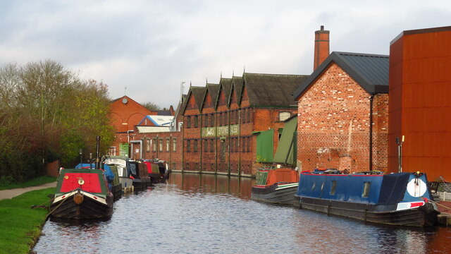 Old Joules Works & Trent & Mersey Canal, Stone