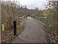 Motorway footbridge