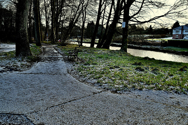 Frosty path, Cranny