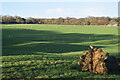 Footpath across fields near Manor Farm