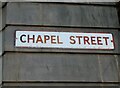 Chapel Street sign
