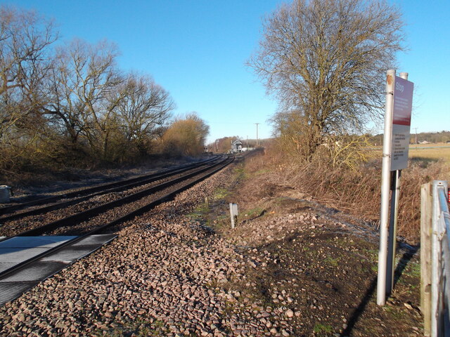 Moor Lane level crossing
