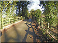 Former railway bridge at Mells