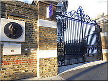 TQ2682 : Heyhoe Flint Gate at Lord's Cricket Ground, NW8 by moska