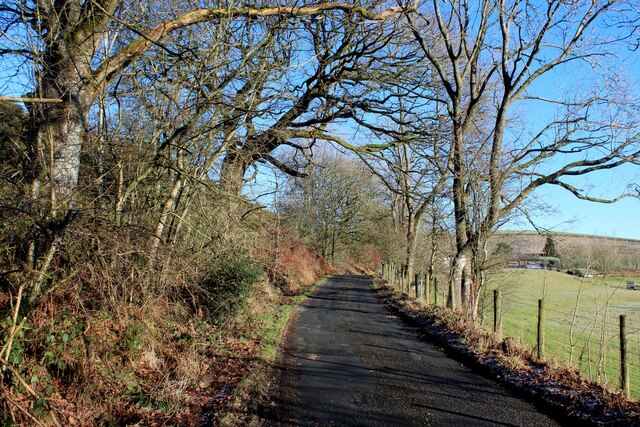 Old Scotch Road heading North towards Three Mile House