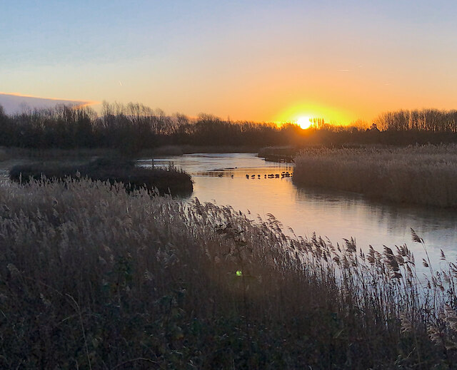 Sunrise at Waters' Edge, Barton
