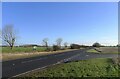 The A52 passing the Holland Road junction near Bridge End