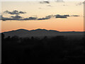 Ronkswood Hill Meadows, Worcester and a sunset