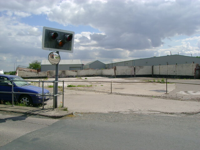 A  cleared  industrial  site  at  Weel  Bridge