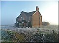 Abandoned cottages at Langholme Manor