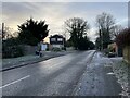 View along Vicarage Road