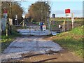 Level crossing on Hatfield Lane