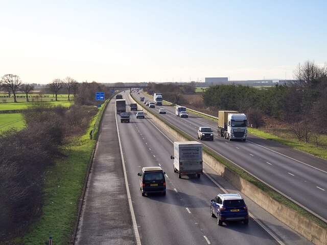 The M18 motorway
