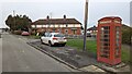 Red telephone box on Berwick Avenue, Coton Hill