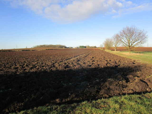 Ploughed field, Bradmore Moor