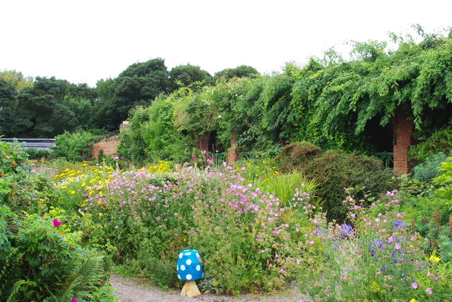 Walled garden at Norton Priory