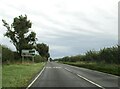 NT8838 : Approaching  Branxton  turn  on  A697 by Martin Dawes